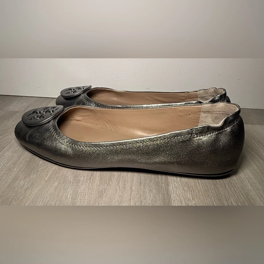 Minnie Travel Ballet, Gunmetal Sz 8